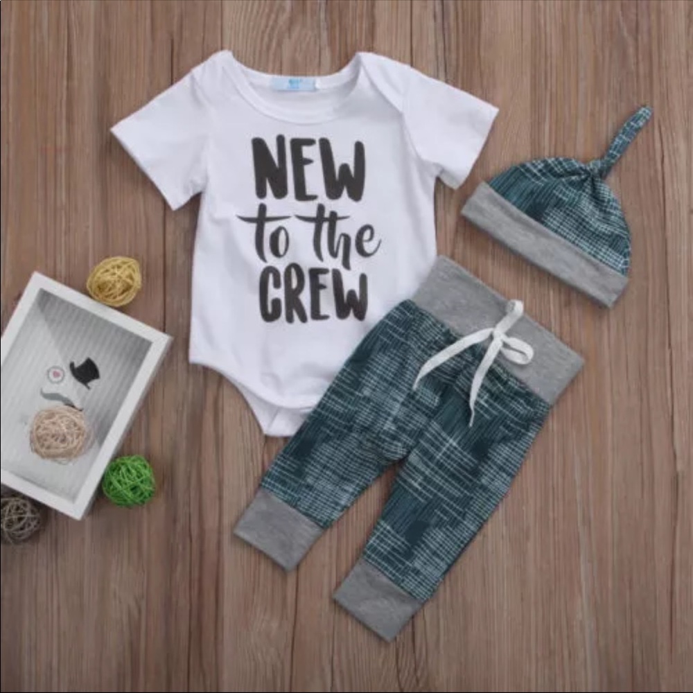 Baby Boy Kids Jumpsuit Romper Bodysuit Outfits - Picture 2 of 6